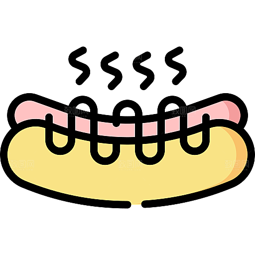 卡通可爱食物小图标蛋糕冰淇淋PNG元素