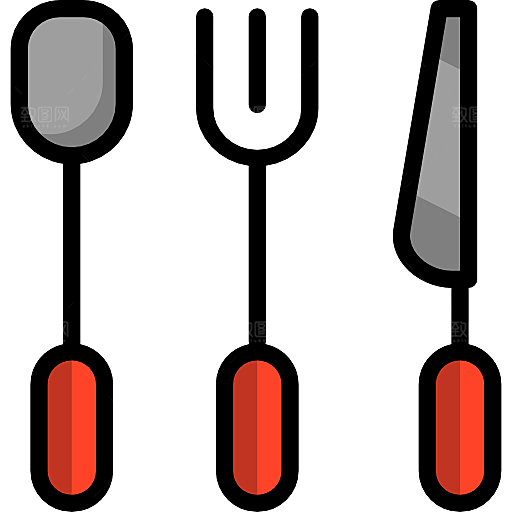 卡通可爱食物小图标蛋糕冰淇淋PNG