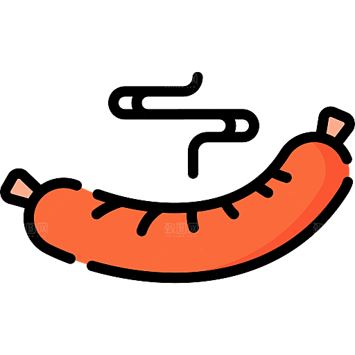 卡通可爱食物小图标蛋糕冰淇淋牛奶PNG
