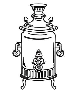 矢量酒壶容器手绘元素