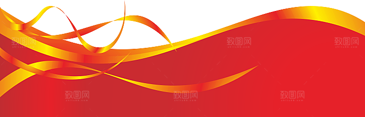 红绸带飘带缎带丝带png免抠透明