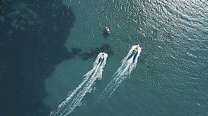 海边海岛宁静自然天空高清风光唯美