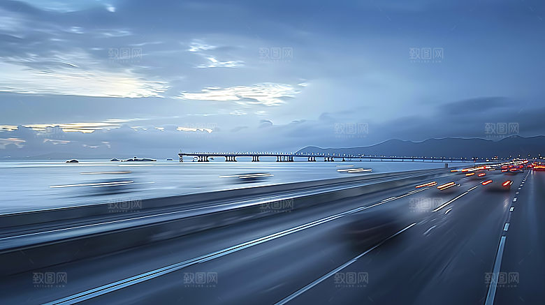 海边宁静高清海岛天空唯美自然风光