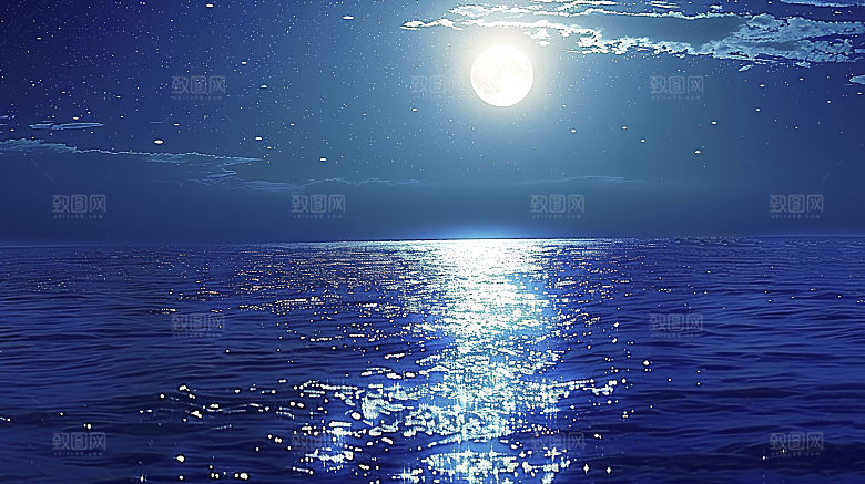海边天空高清海岛自然唯美风光宁静