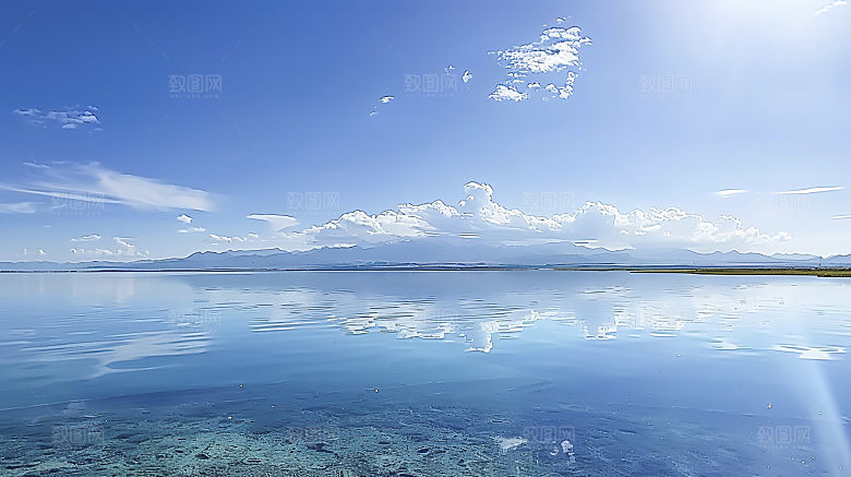 海边天空高清海岛自然唯美风光宁静