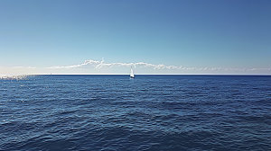 海边天空高清宁静自然海岸海岛唯美风光