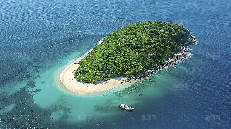 海边天空风光高清海岸宁静海滩海岛自然唯美