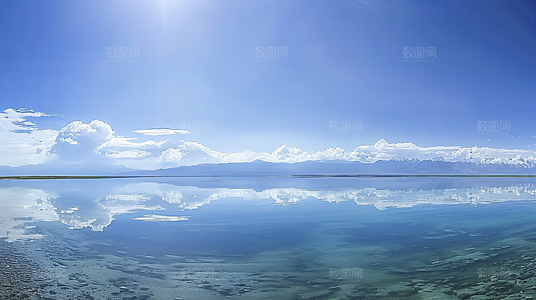 海边天空自然风光宁静海岛唯美高清
