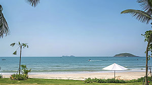 海边天空自然风光宁静海岛唯美高清