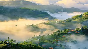 蓝天唯美白云天空云景高清云层