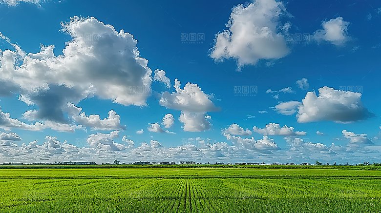 蓝天唯美宁静高清天空云层云彩自然白云
