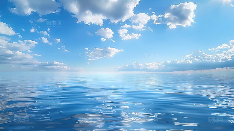 蓝天唯美天空高清云雾意境云层云景白云