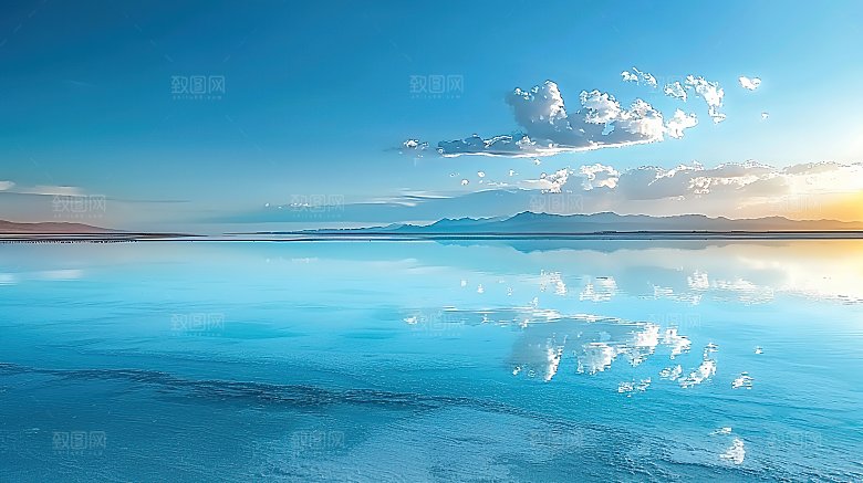 蓝天云雾意境唯美云层高清天空云景白云