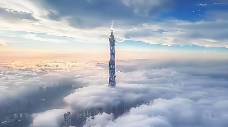 蓝天云景自然高清唯美意境云彩白云景观