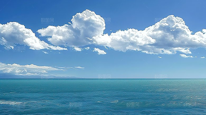 蓝天云景自然高清唯美意境云彩白云景观