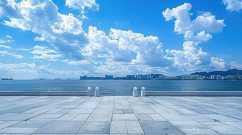 蓝天云景自然高清唯美意境云彩白云景观