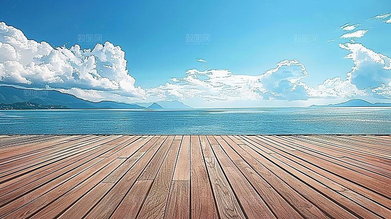蓝天云景景观高清唯美自然白云意境