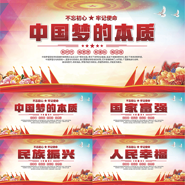 中国梦的本质展板