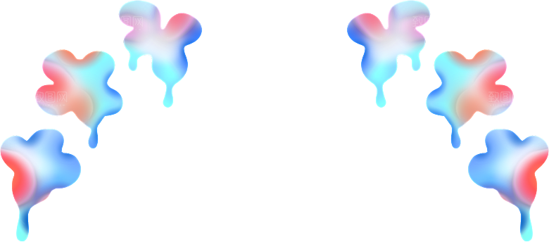 简约大气抽象艺术花蕊花卉素材