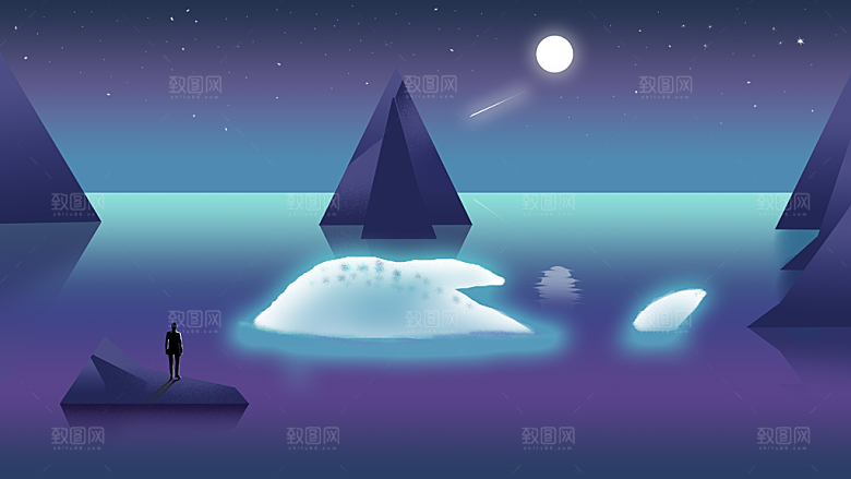 卡通手绘背景素材
