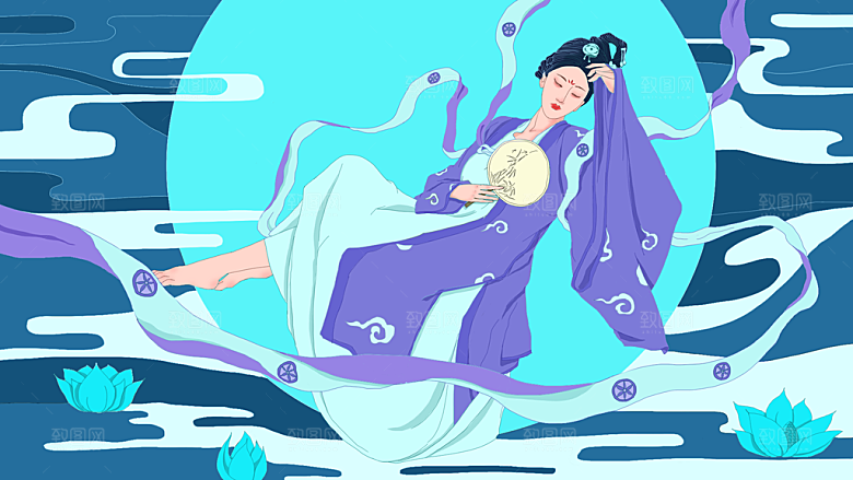 卡通人物手绘素材