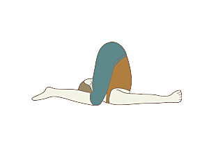 美女瑜伽健身普拉提人物动作姿态素材