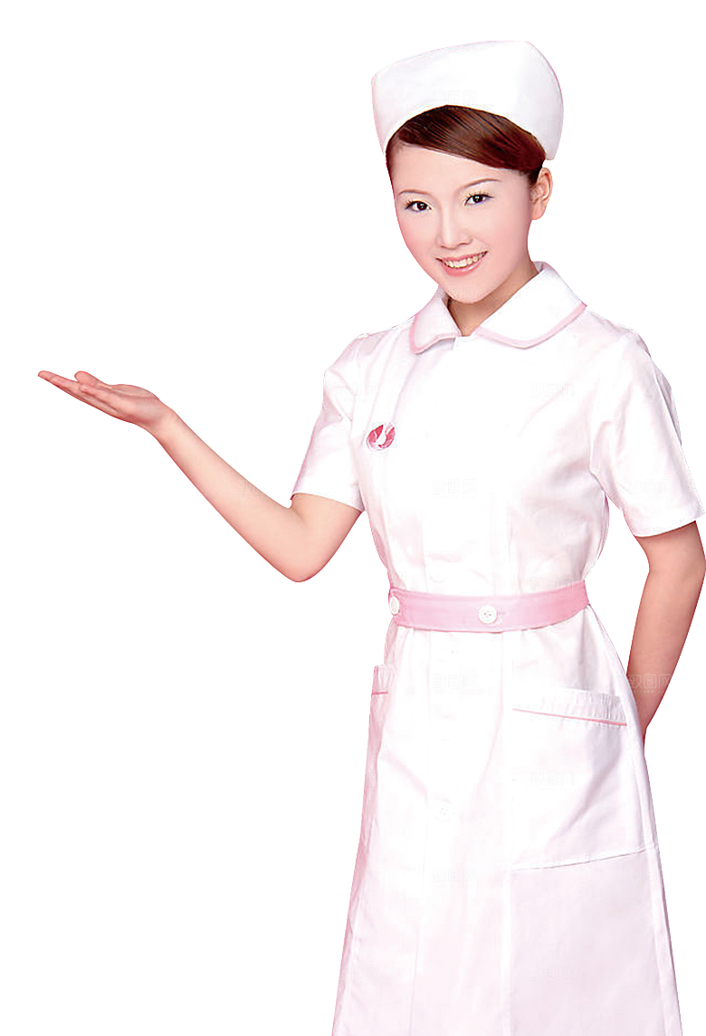 卡通手绘白衣天使医生护士医疗行业人物