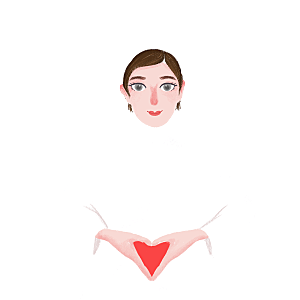卡通手绘白衣天使医生护士医疗行业人物元素