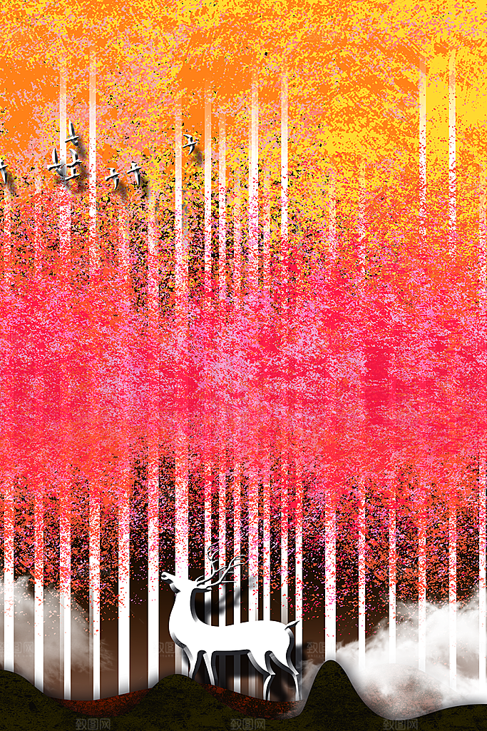现代相册画海报素材PSD