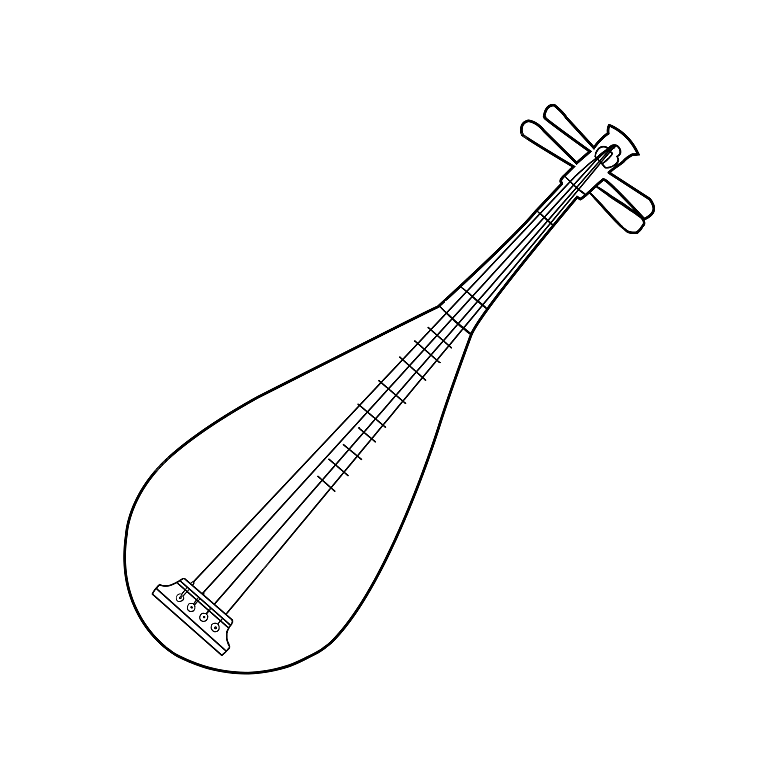 手绘黑色电线杆电缆高压电线塔电子设备素材