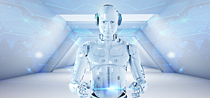 创意机器人人工智能科技VR虚拟AI时代