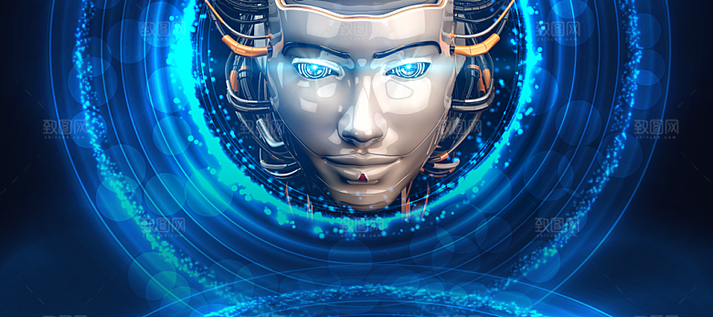 创意机器人人工智能科技VR虚拟AI时代