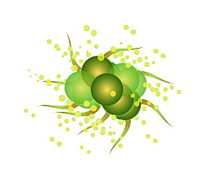 生物病毒微生物细菌病菌流感杆菌细泡组织