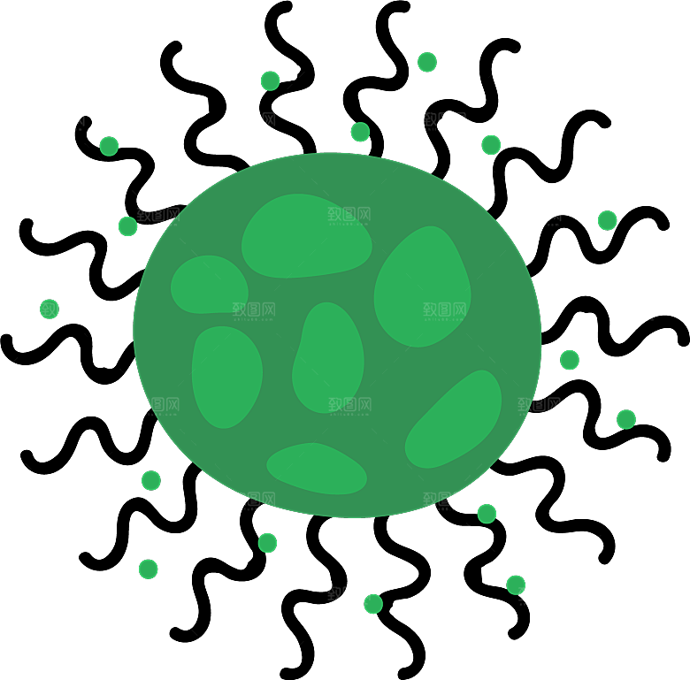生物病毒微生物细菌病菌流感杆菌细泡