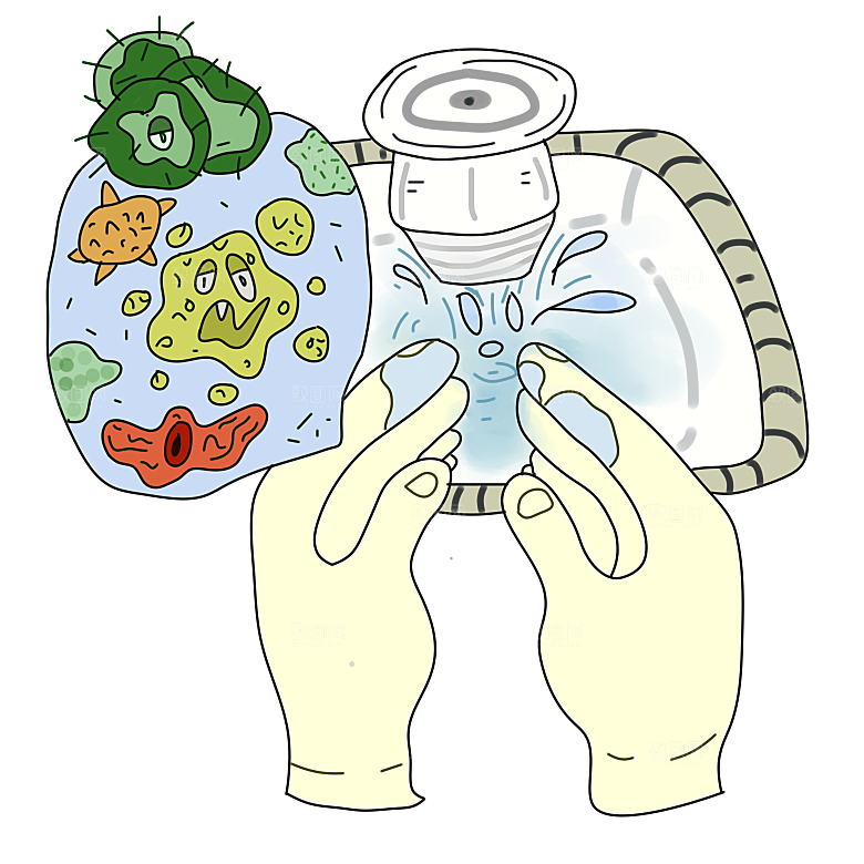生物病毒微生物细菌病菌流感杆菌细泡组织