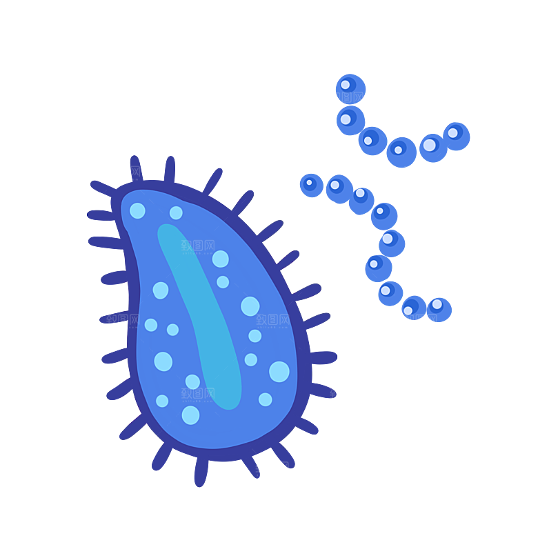 生物病毒微生物细菌病菌流感杆菌细泡组织