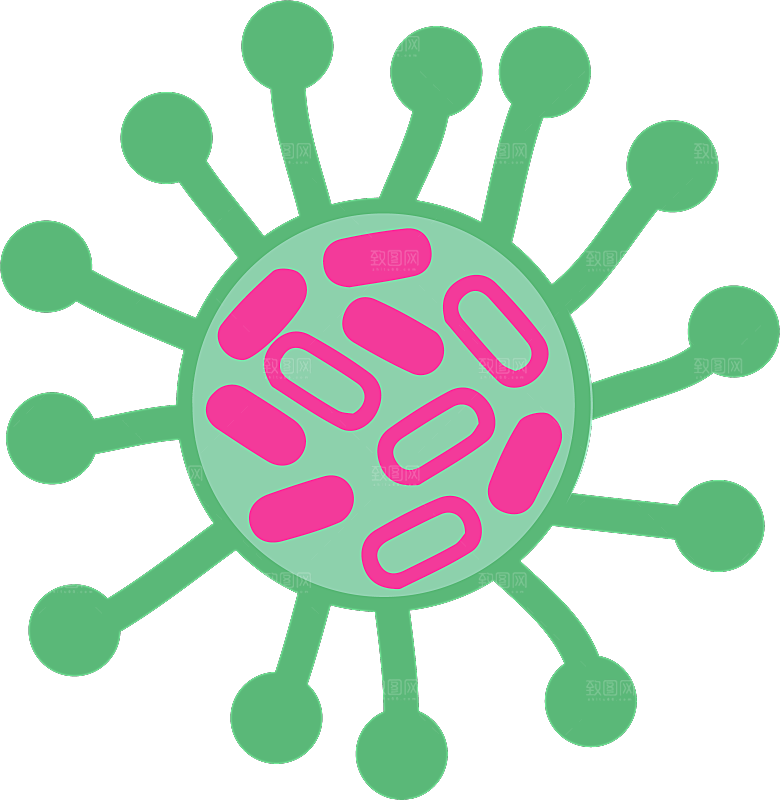 生物病毒微生物细菌病菌流感杆菌细泡