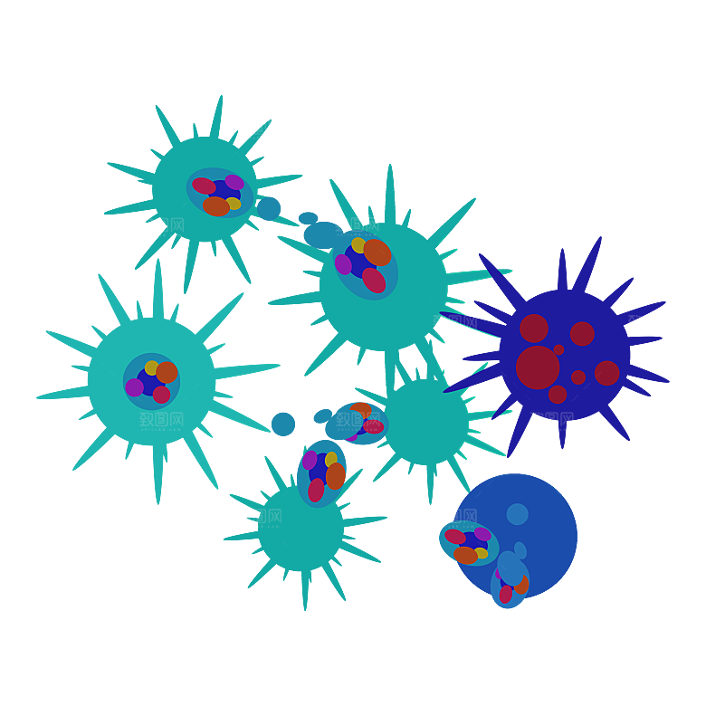 生物病毒微生物细菌病菌流感杆菌细泡