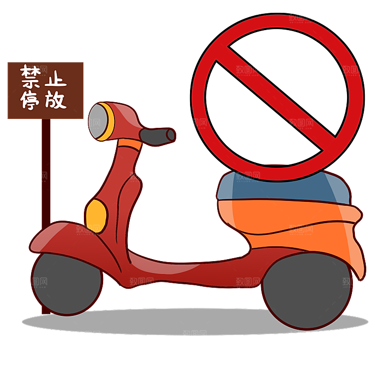 卡通消防人员车辆灭火器消防器材防火安全