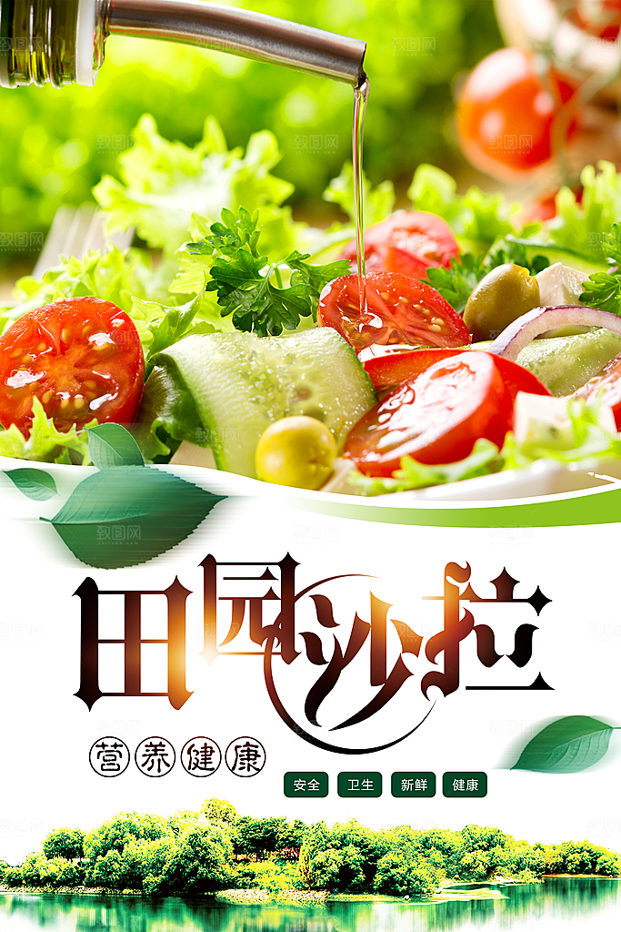 营养健康蔬菜沙拉