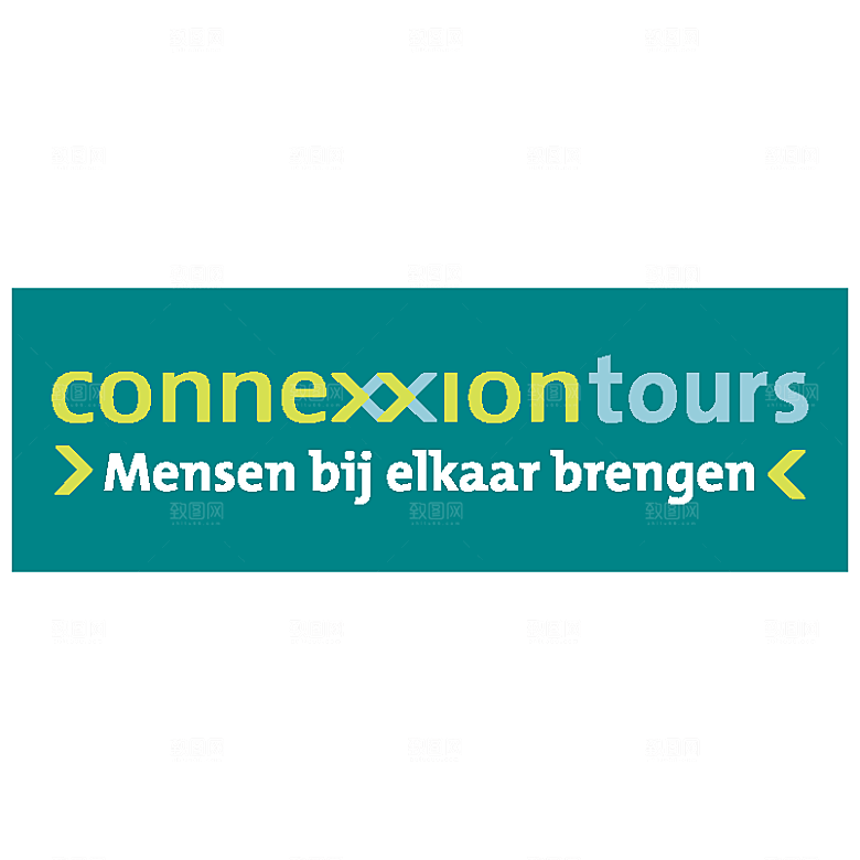 矢量英文旅游行业logo图标