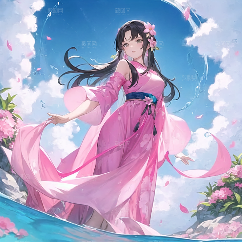 插画头像漫画风元素图片