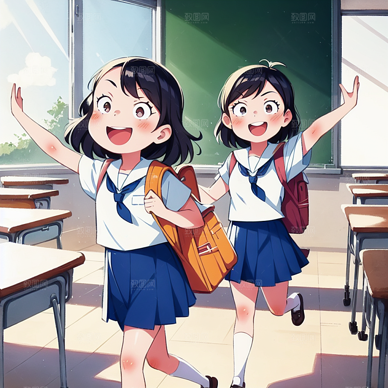 插画头像漫画风元素图片
