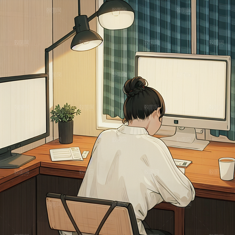 插画头像漫画风元素图片
