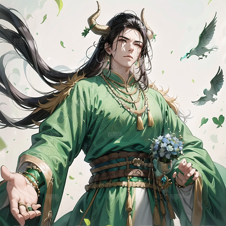 插画头像漫画风元素图片