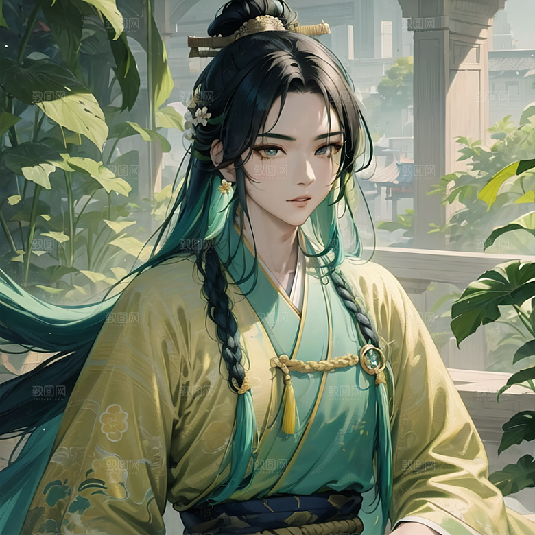 插画头像漫画风元素图片