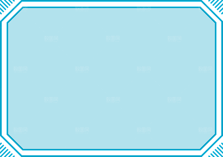 科技方形边框智能云计算科幻HUD发光素材