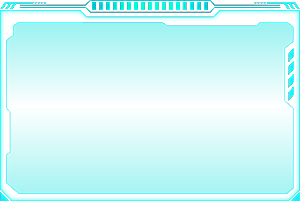 科技方形边框智能云计算科幻HUD发光