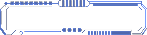 科技方形边框智能云计算科幻HUD发光素材