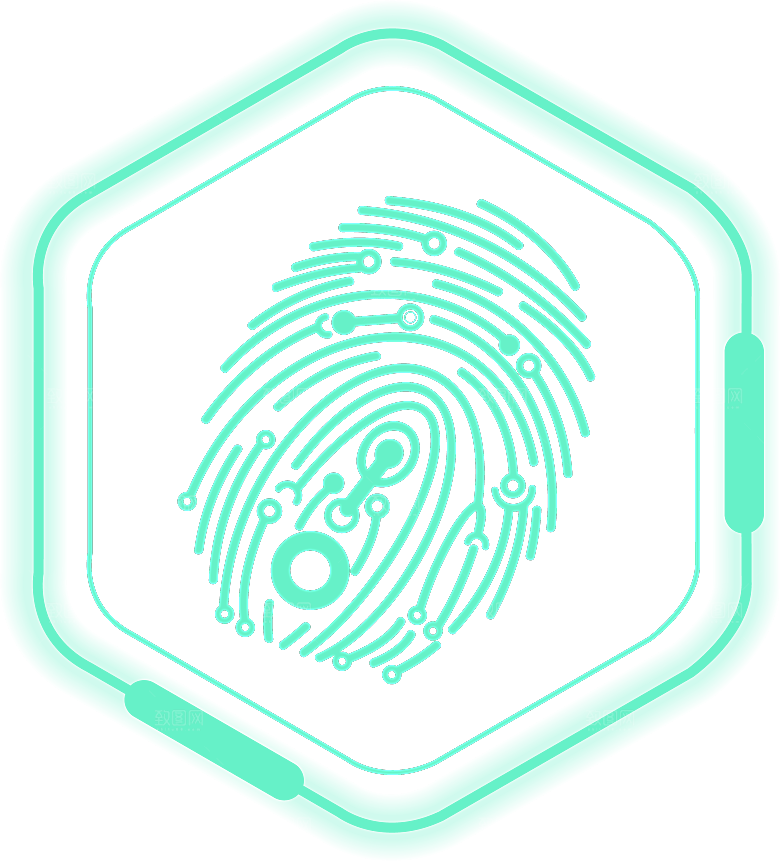 科技方形边框智能云计算科幻HUD发光素材